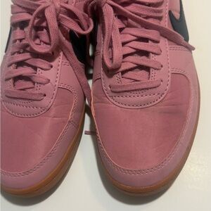 Nike Women's Pink and Black Sneakers